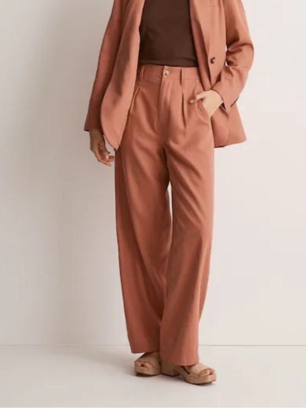Madewell The Neale Straight-Leg Pant in Drapeweave 8